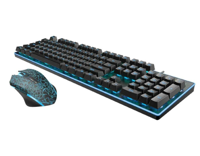 Rapoo V100S Gaming KeyBoard and Mouse | Best Computer Accessories in Bahrain | Halabh