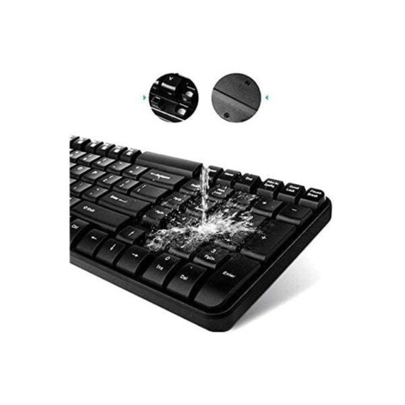 Rapoo X1800s Wireless Combo Keyboard and Mouse | Color Black | Best Computer Accessories in Bahrain | Halabh
