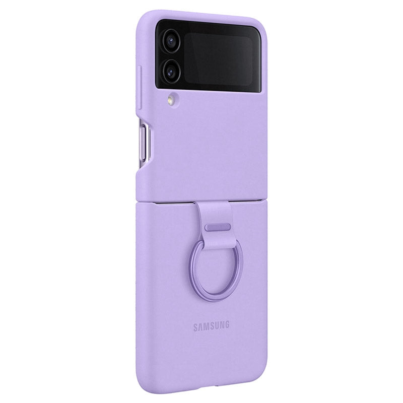 Samsung Galaxy Z Flip4 Hang Tag Ring Silicone Cover Case | Mobile Accessories | Beast Cover in Bahrain | Halabh.com