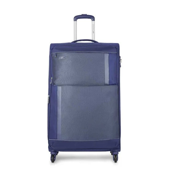 VIP Pulse 56cm 4 Wheel Cabin Size Trolley Blue