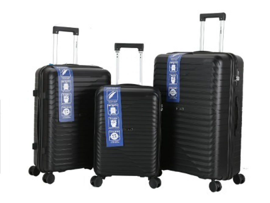 VIPTOUR 3-Piece PP Trolley Case Set | Bags & Sleeves | Halabh.com