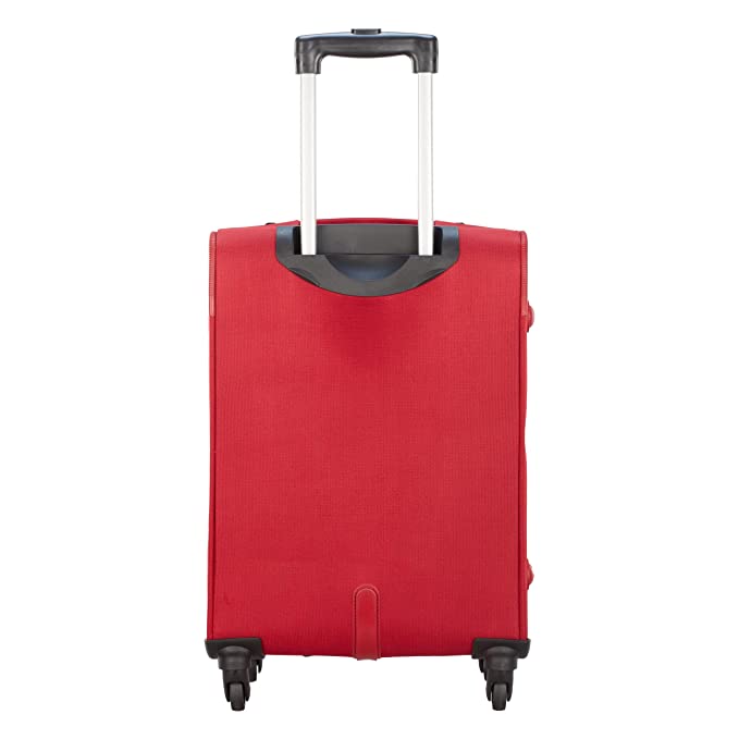 VIP Widget 4 Wheel Soft Trolley Bag | Luggage Travel Bag | Bag and Sleeves | Halabh