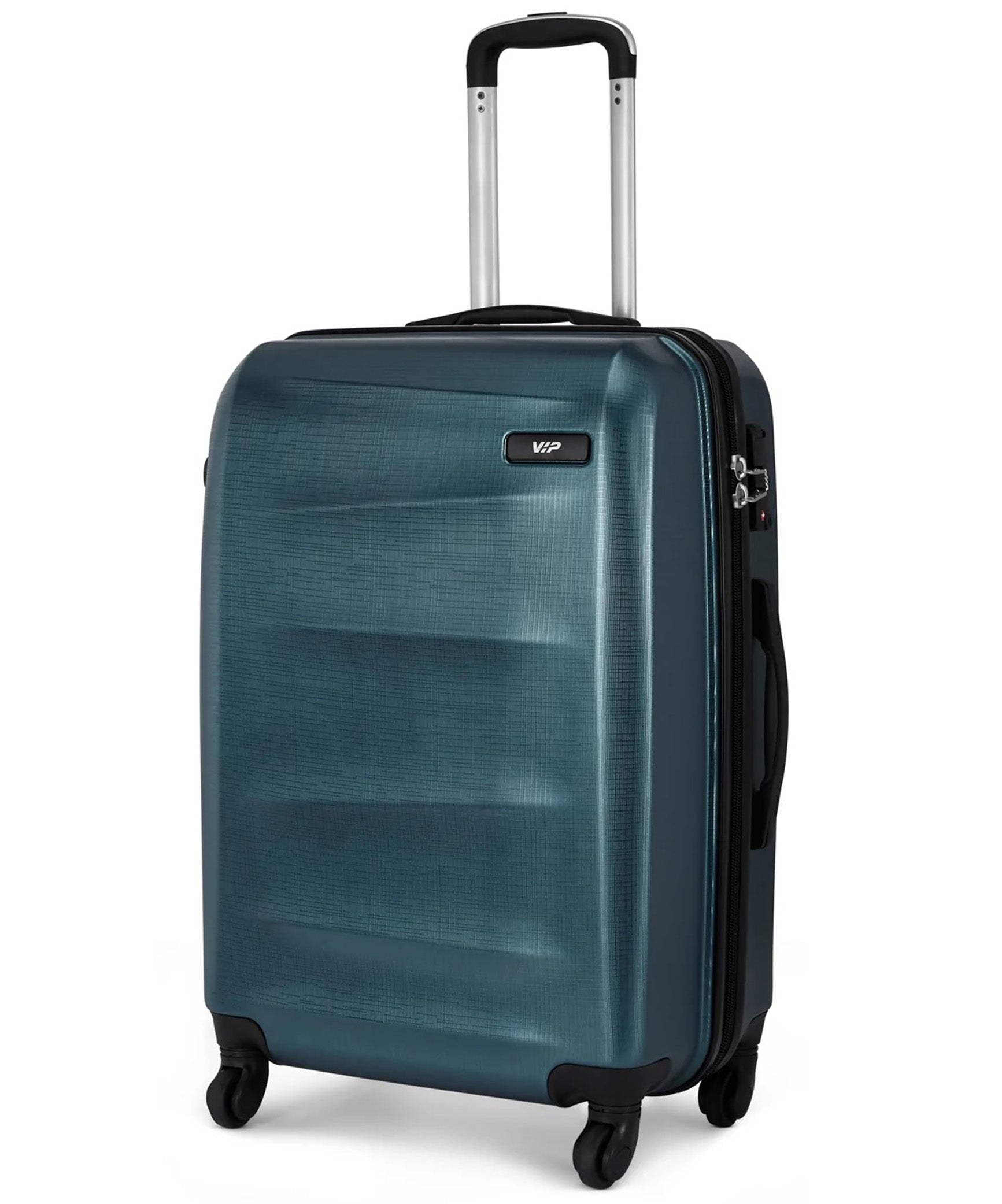 VIP Oakland 78cm 4 Wheel Hard Top Trolley Dark Teal - OAKLAND78 Dark