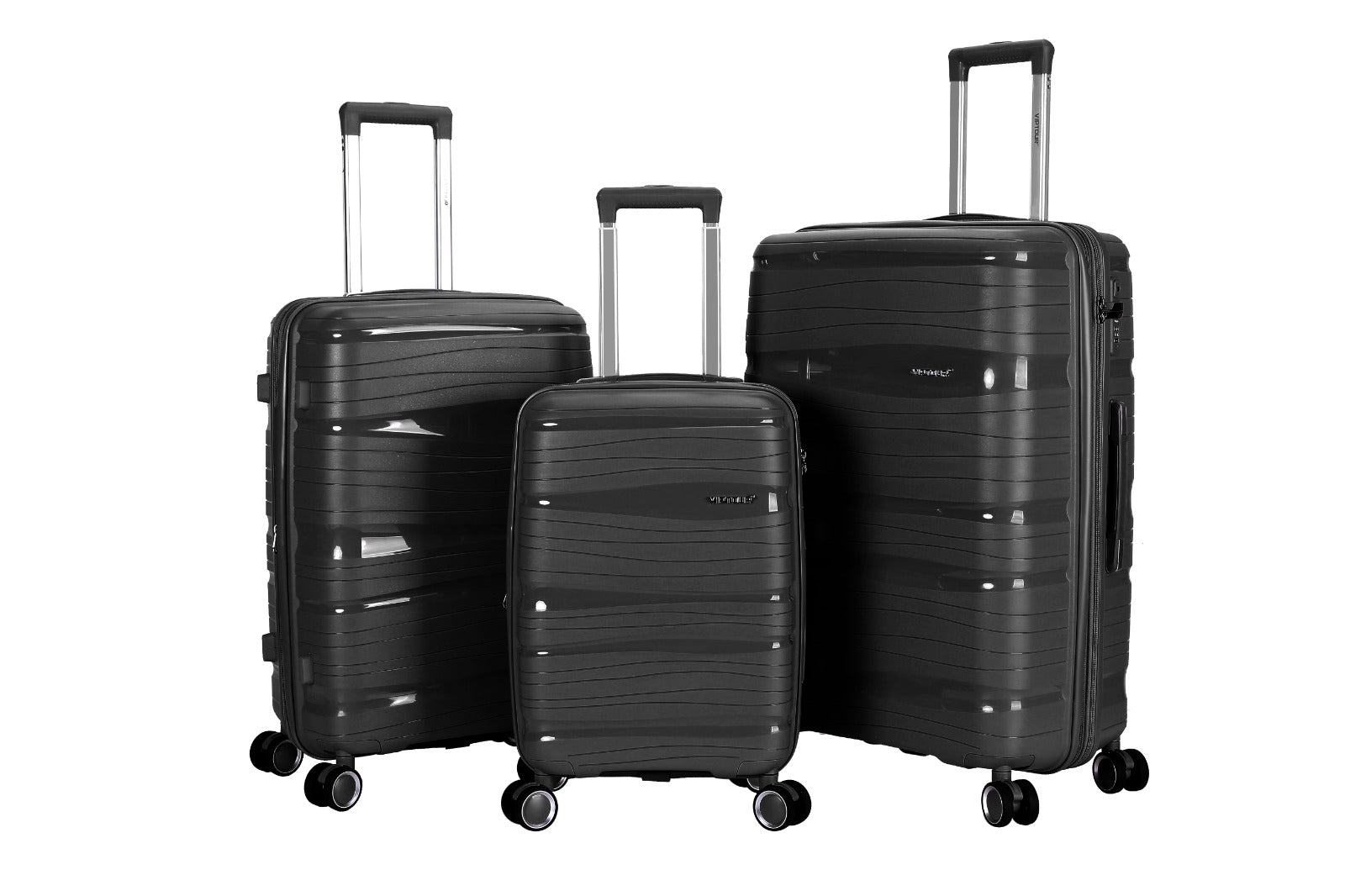 Vip Tour PP 3 Piece Trolley Case Set | Best Luggage Travel Bags in Bahrain | Trolley Case | Halabh