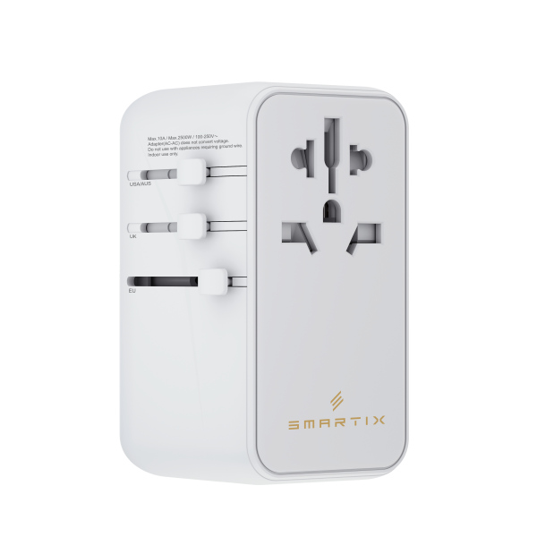 Smartix Premium International Travel Adaptor 100W - SM1BCTA2