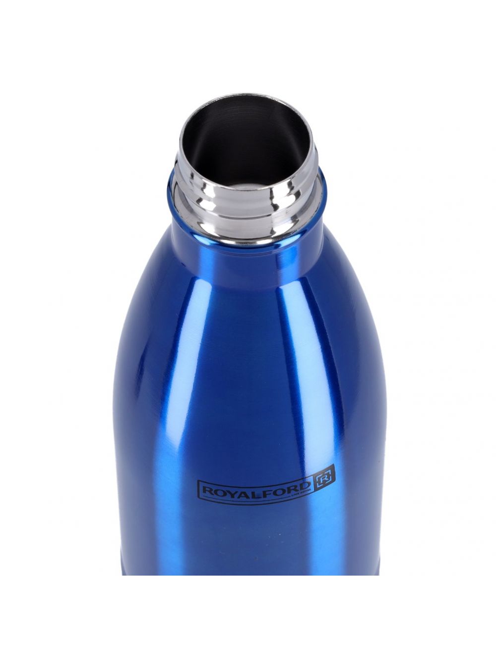 Royalford 500ml Vacuum Bottle Blue & Silver