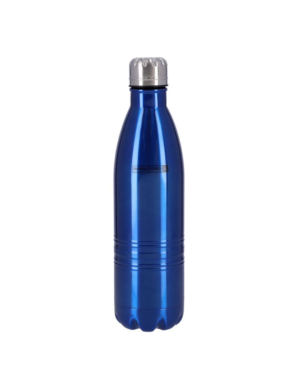 Royalford 750ml Vacuum Bottle Blue & Silver