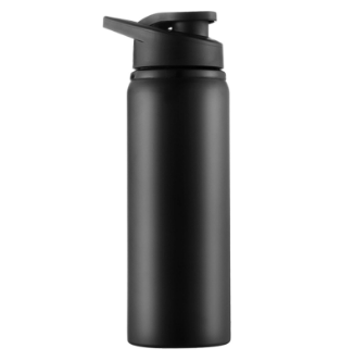 MTD 700ml Sports Water Drink Bottle Black