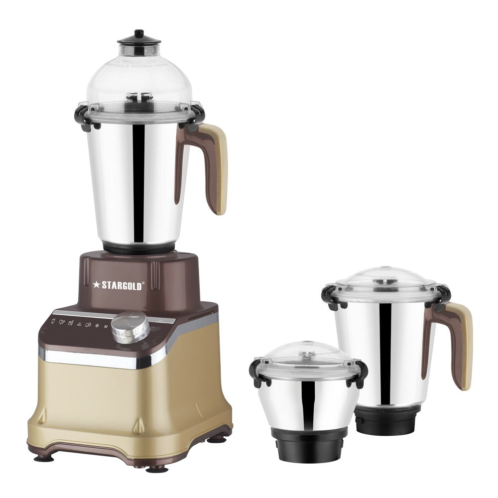 Stargold Mixer Grinder 3 In 1 850W Overload Protection