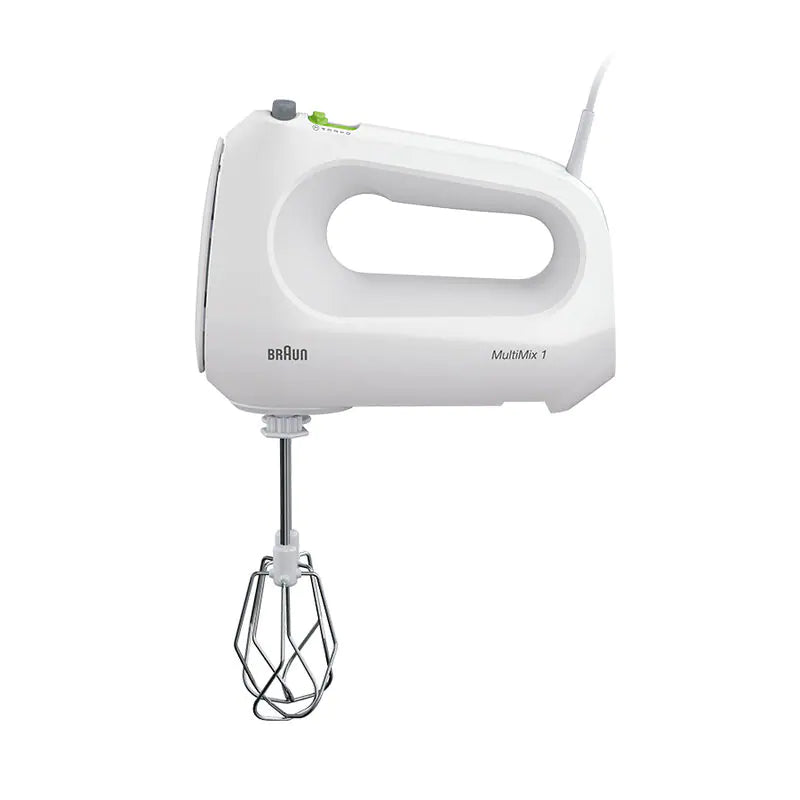 Braun Multi Mix 1 Hand Mixer 400W White | Kitchen Appliances | Halabh.com