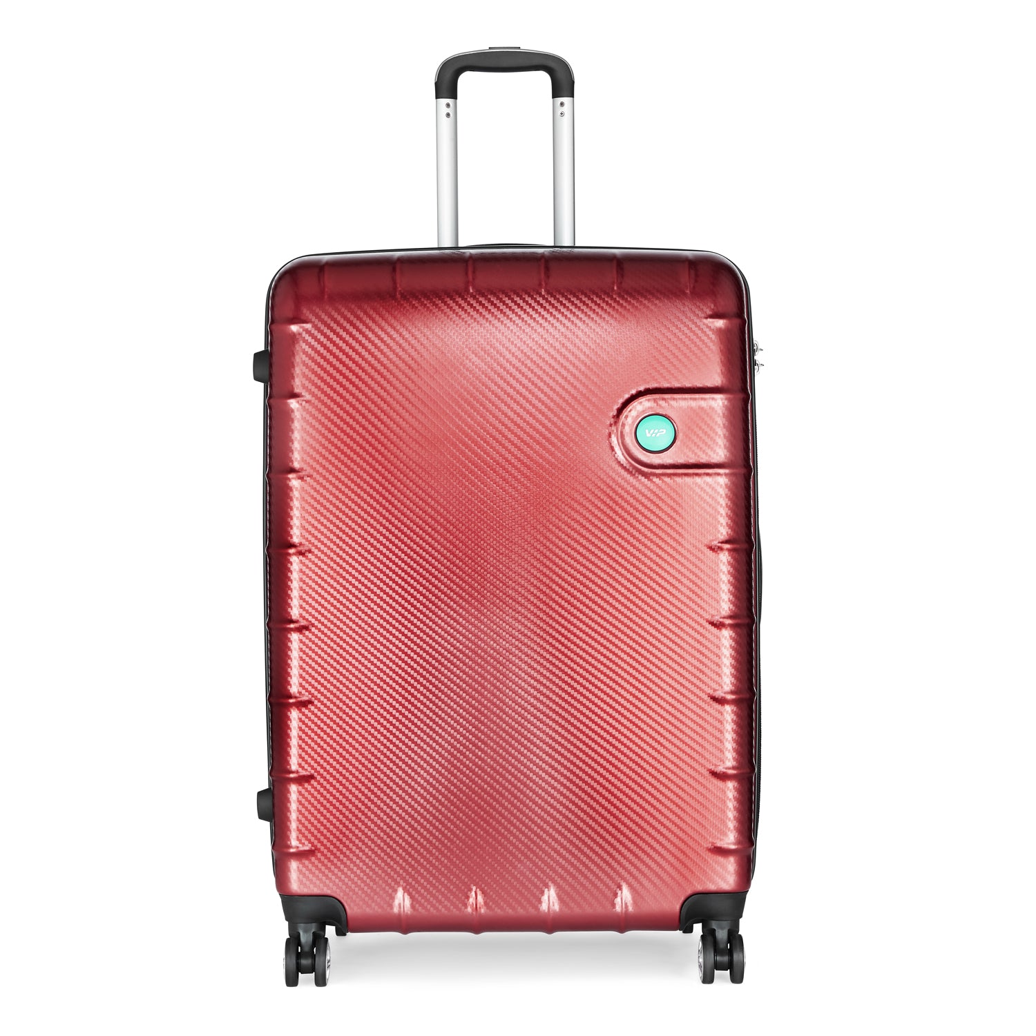 VIP Lisbon 80cm 4 Wheel Trolley Large Red