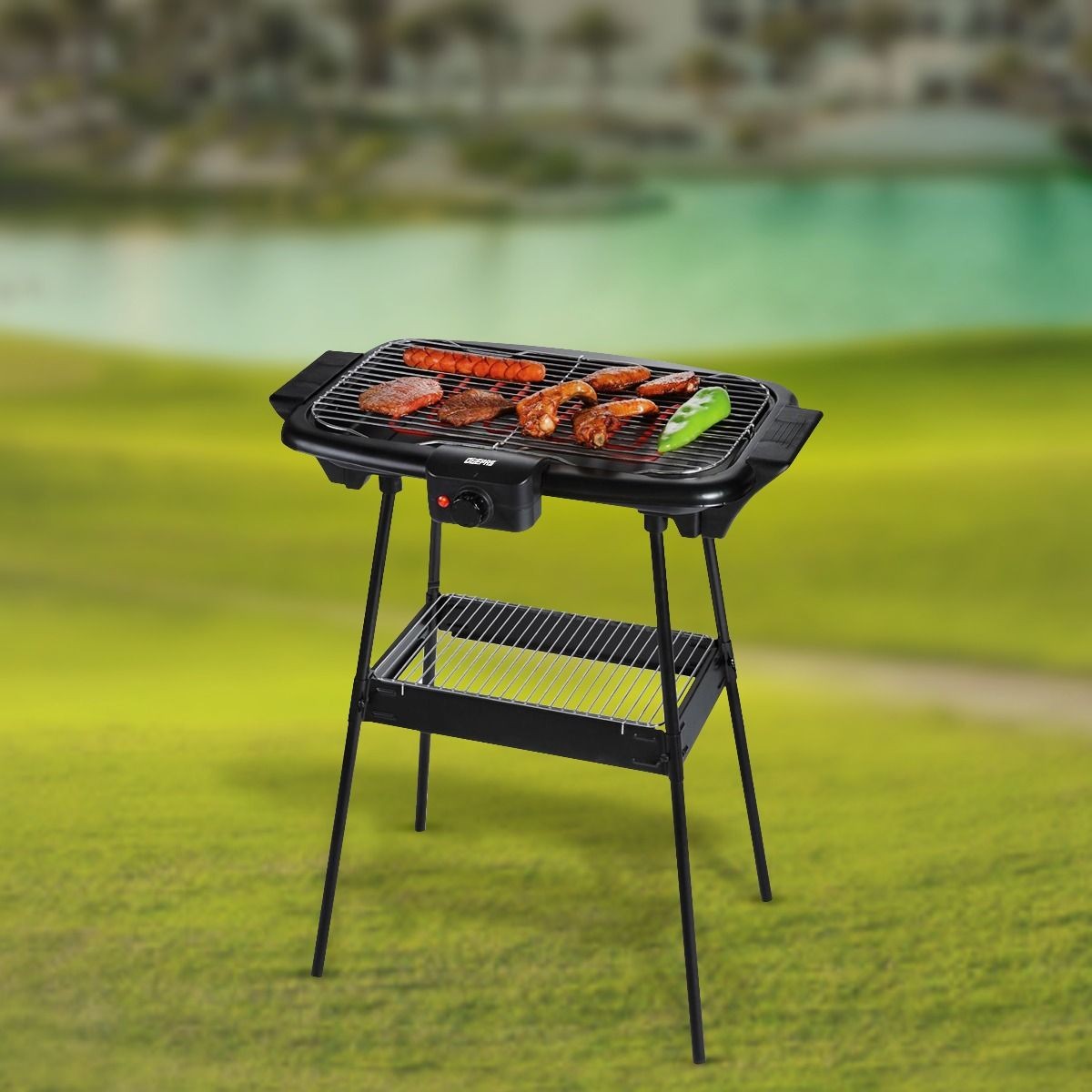 Geepas Food Maker Electric Barbecue Grill