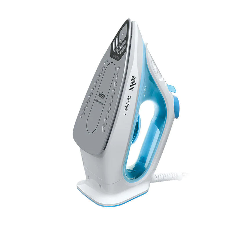 Braun Tex Style 1 Steam Iron SI 1050 Blue & White | in Bahrain | Halabh