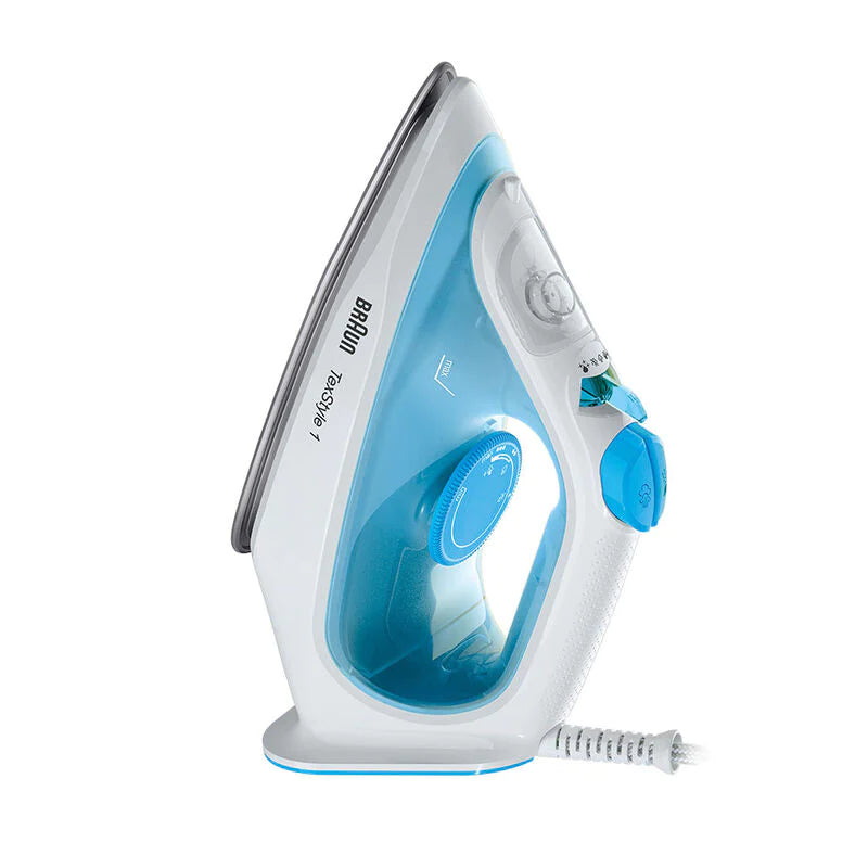 Braun Tex Style 1 Steam Iron SI 1050 Blue & White | in Bahrain | Halabh