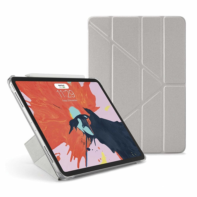 Pipetto iPad Pro 11 Origami Case 2018  Silver