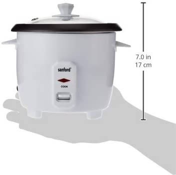 Sanford Rice Cooker 0.4 Litre White