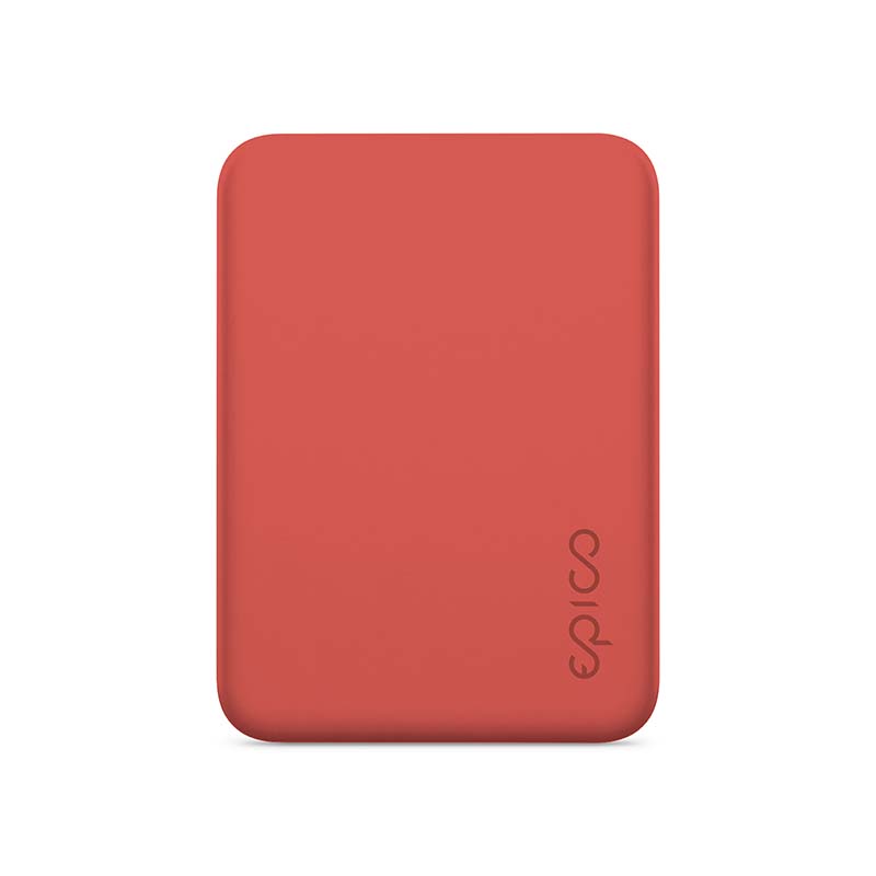 Epico 4200Mah Magnetic Wireless Power Bank Red