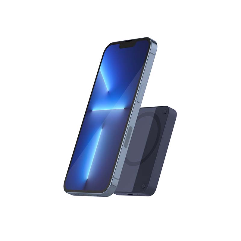 Epico 4200Mah Magnetic Wireless Power Bank Blue