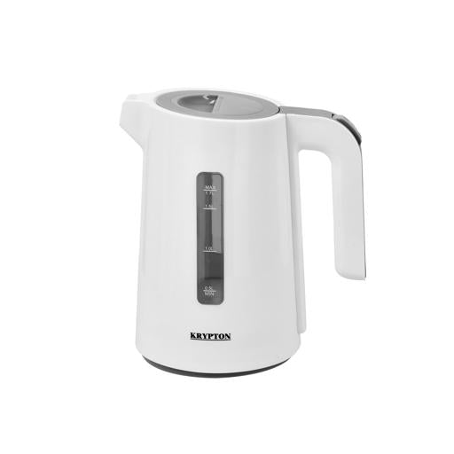 Krypton Electric Kettle1.7 liter Automatic Cut Off Kettle White