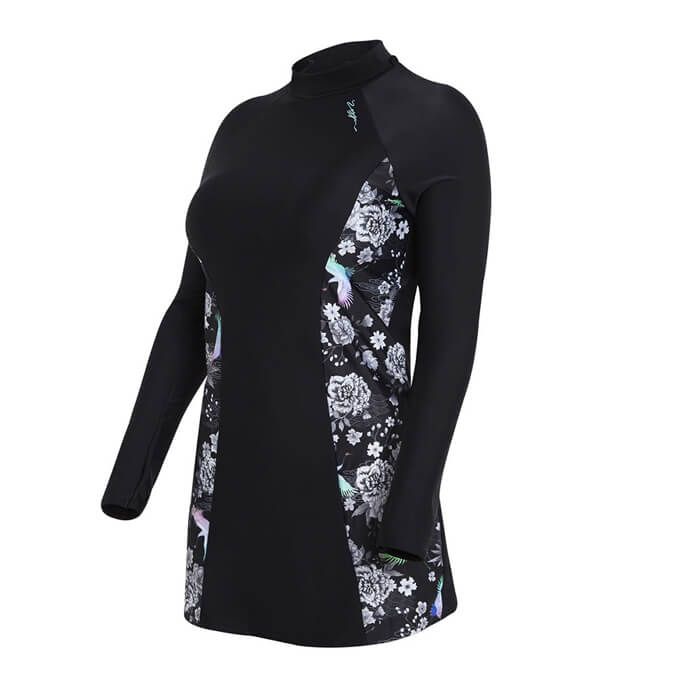 Zoggs Sakura Tunic Black Multicolor 34