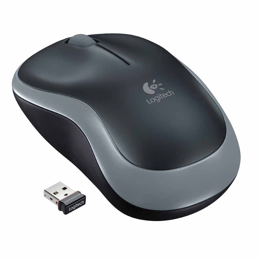 Logitech Wireless Mouse Swift Gray - M185-GR