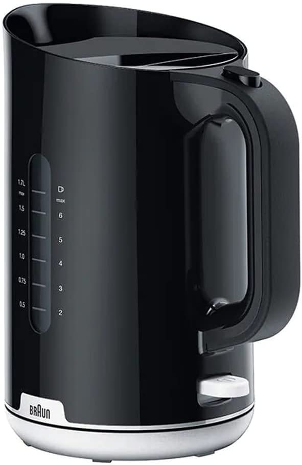 Braun Breakfast Kettle 1.7L Capacity 2200W Plastic Black | Kitchen Appliance | Halabh.com