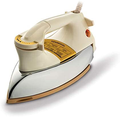 Kenwood Ceramic Dry Iron Heavy Weight Gold 1200W | in Bahrain | Halabh.com