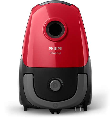 Philips Power Go Vacuum Cleaner Red - FC8293 | powerful suction | large capacity | versatile cleaning tools | easy maintenance | Halabh.com