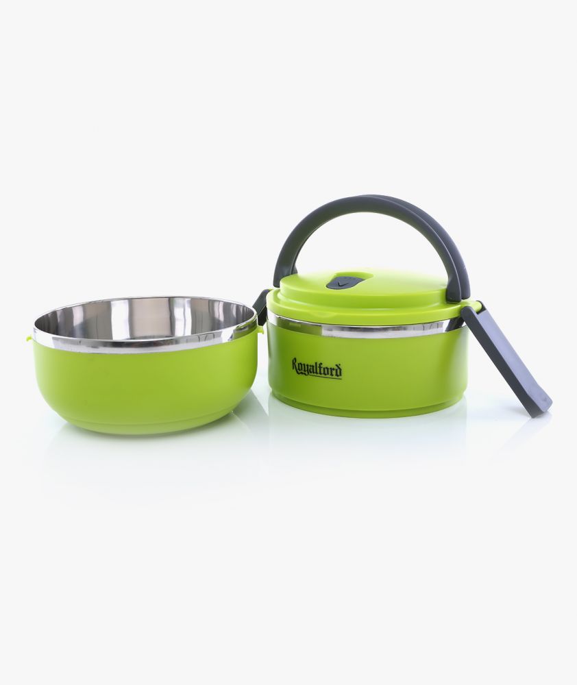 Royalford Double Layer Lunch Box Green