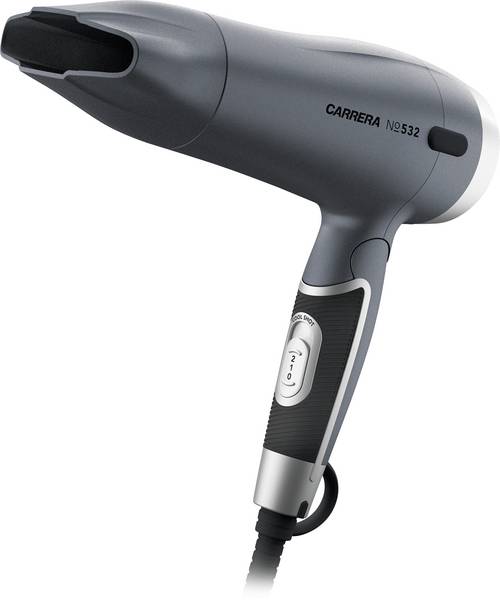 Carrera Travel Hair Dryer Graphite Titanium