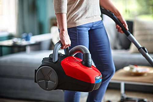 Philips Power Go Vacuum Cleaner Red - FC8293 | powerful suction | large capacity | versatile cleaning tools | easy maintenance | Halabh.com