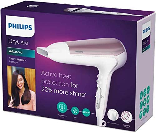 Philips DryCare Advanced Hair Dryer | Power 2200W | Color White | Best Personal Care Accessories in Bahrain | Halabh