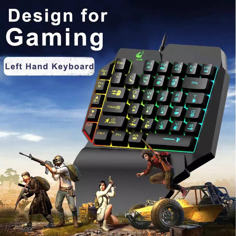 Single Hand Mechanical Gaming Keyboard