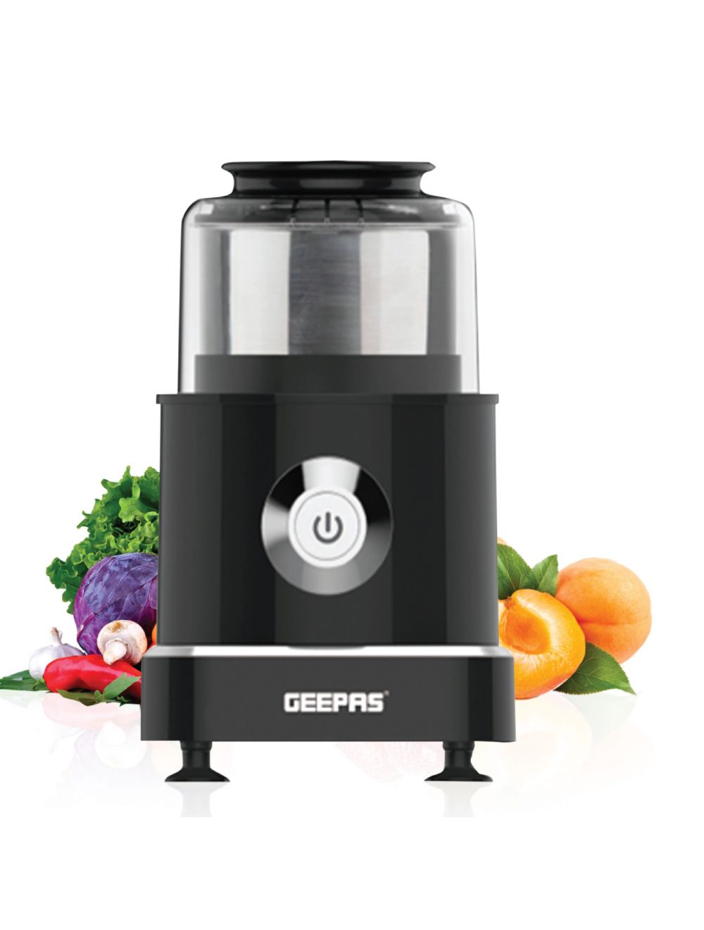 Geepas Electric Food Chopper 300 Watts Black