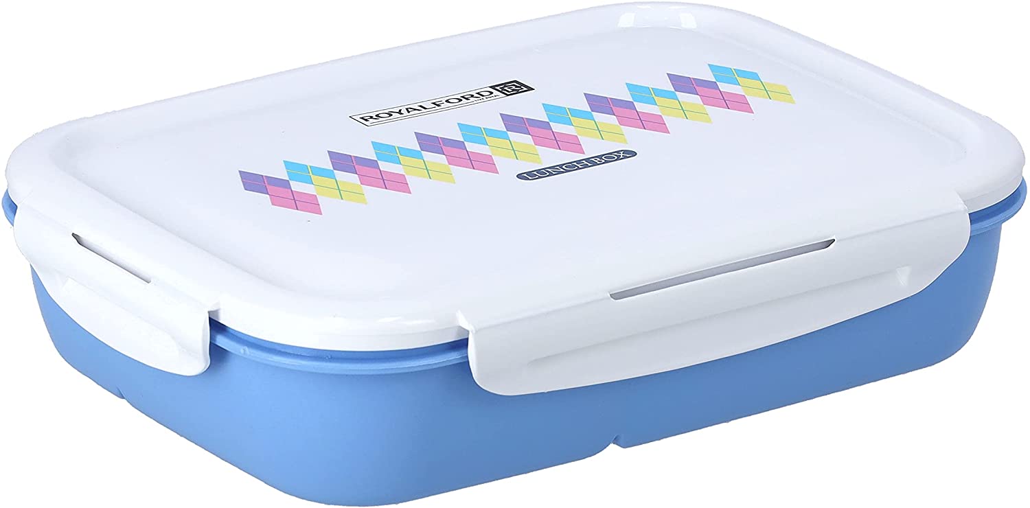 Royalford Air Tight Lunch Box Blue