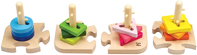 Hape Creative Toddler Wooden Peg Puzzle