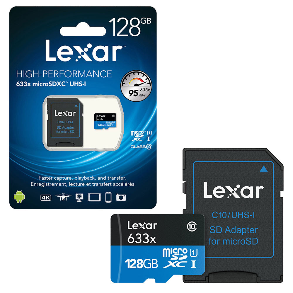 Lexar 128GB High Performance Micro SD Card