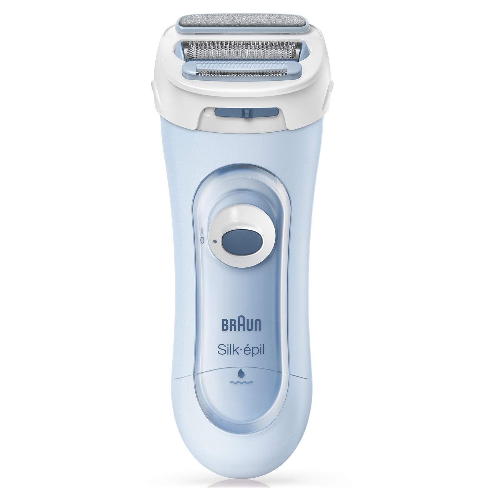 Braun Silk-epil Lady Shaver 5-160 Blue, 3-in-1 Wet & Dry Electric Shaver