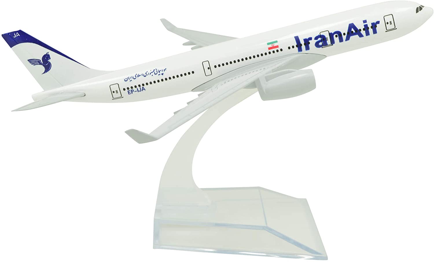 1:400 16cm Airbus A330 Iran Air Metal Airplane Model Plane Toy