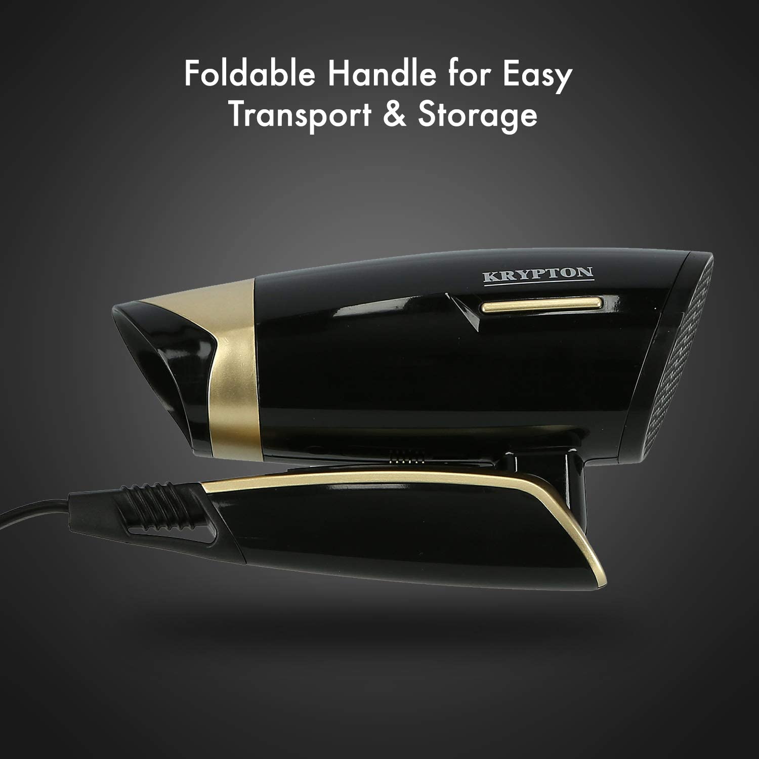 Krypton 1200 Watts Hair Dryer Black