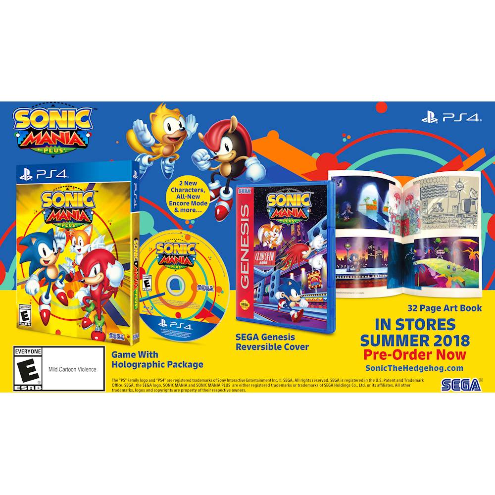 Sonic Mania Plus - PlayStation 4