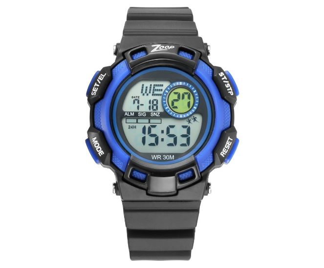 Titan Zoop Kid's Digital Watch with Black Strap