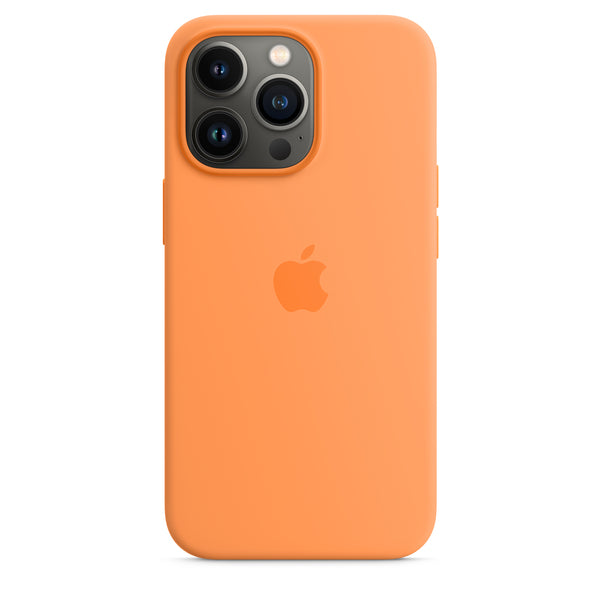 Apple iPhone 13 Pro Silicone Case with MagSafe Marigold