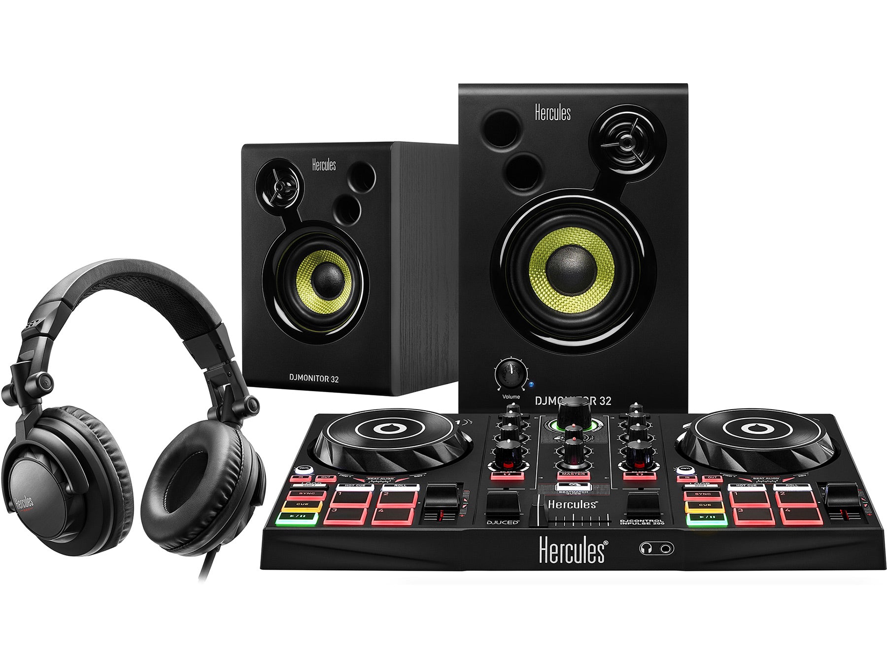 Hercules DJ Learning Kit Black