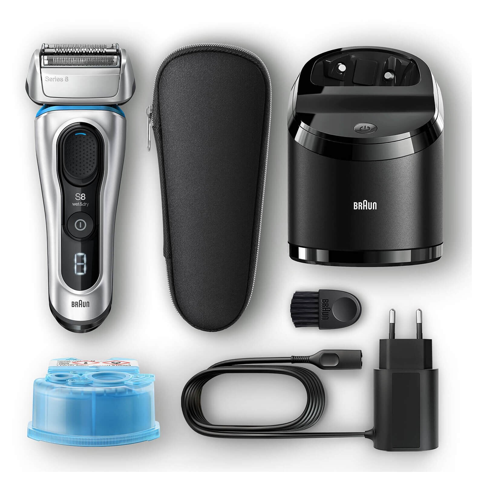 Braun Series Close & Gentle Shaver White & Black