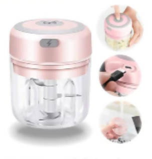 Effortless Culinary Mastery 250mL Mini Electric Garlic Chopper | Kitchen Appliances | Halabh.com