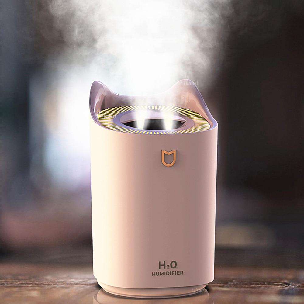 Home USB Air Humidifier 3000ML/320ML with Coloful LED Light | in Bahrain | Halabh.com