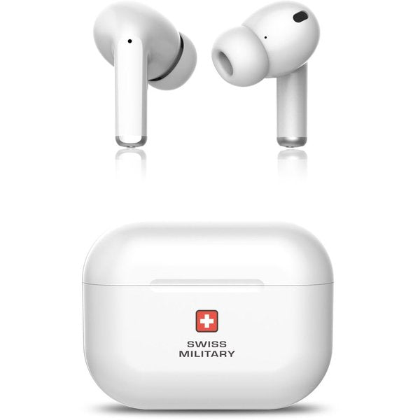 Swiss Military SM-TWS-DELTA1-WHI Delta In Ear True Wireless Earbuds White