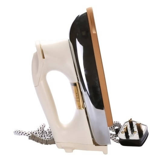 Sanford Dry Iron 1100 Watts Off White | reliable performance | lightweight | variable steam settings | safety features | stylish | even heat distribution | Halabh.com