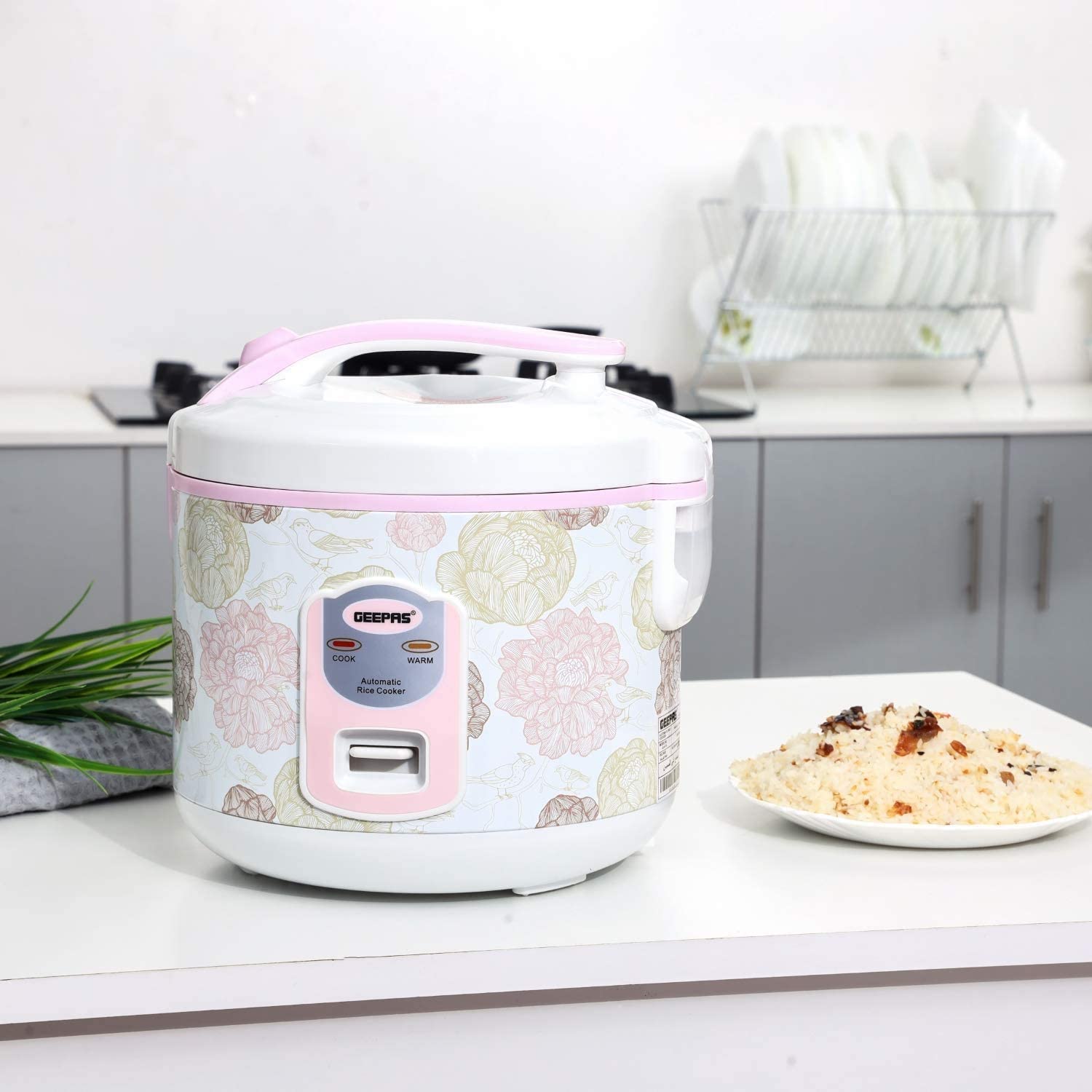 Geepas Electric Rice Cooker  1.5L